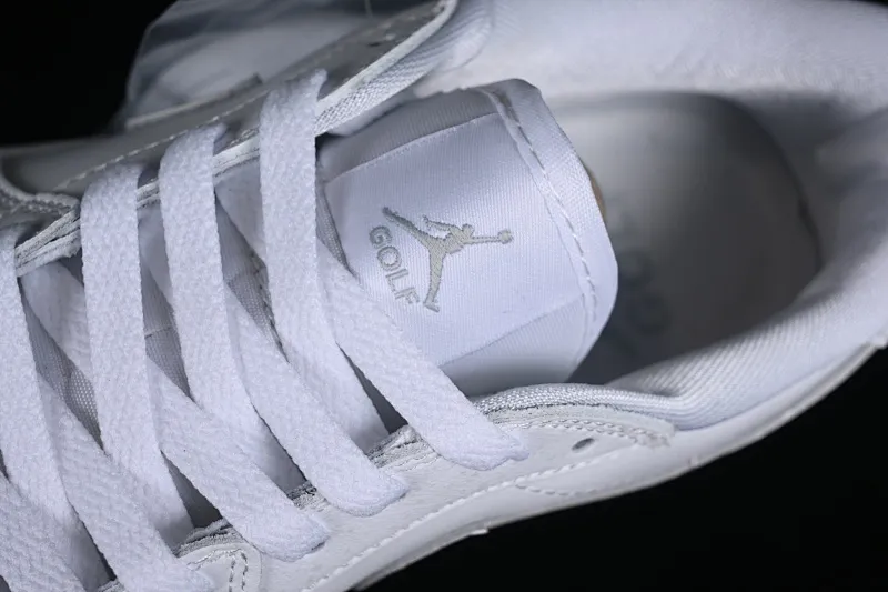 All categories Air Jordan Jordan series basketball shoes Air Jordan 1 Low Z version Air Jordan 1 Low Golf J1 Joe 1 new golf version Raw rubber white DD9315-111